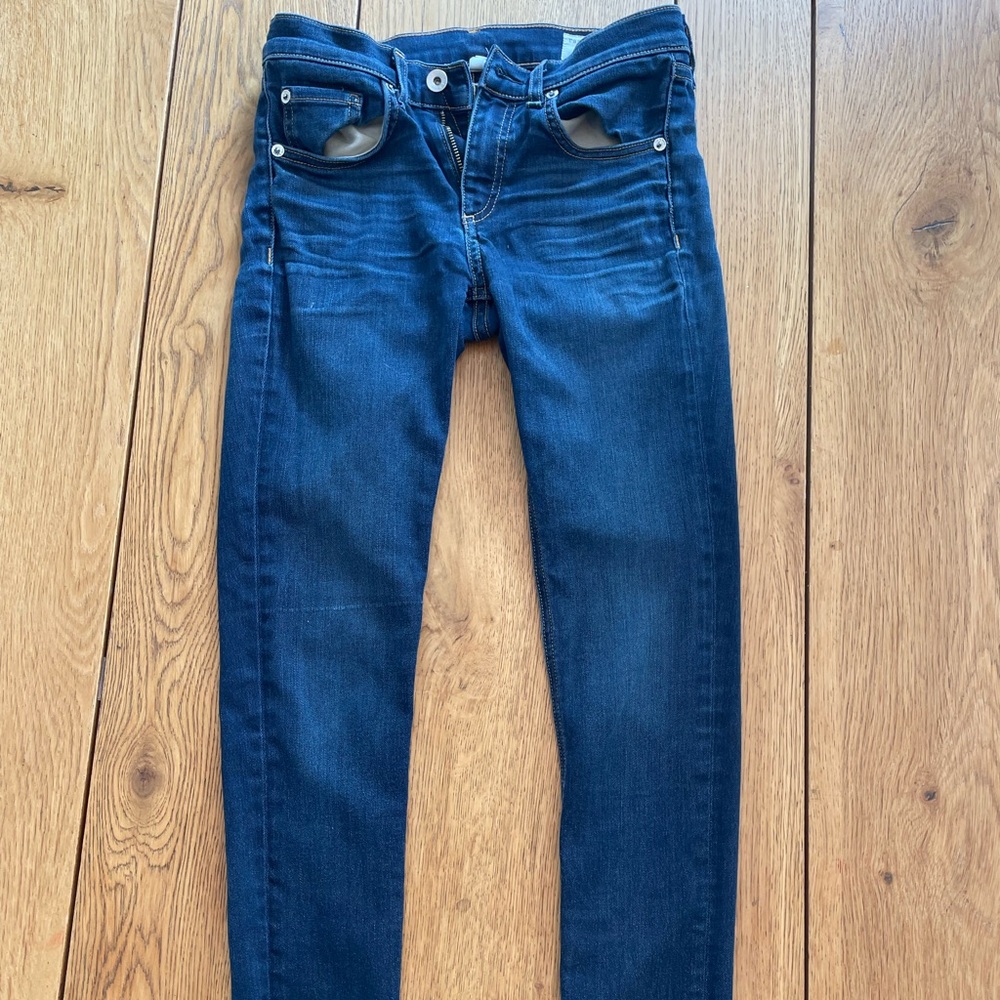 Rag & Bone Dark Blue Skinny Jeans